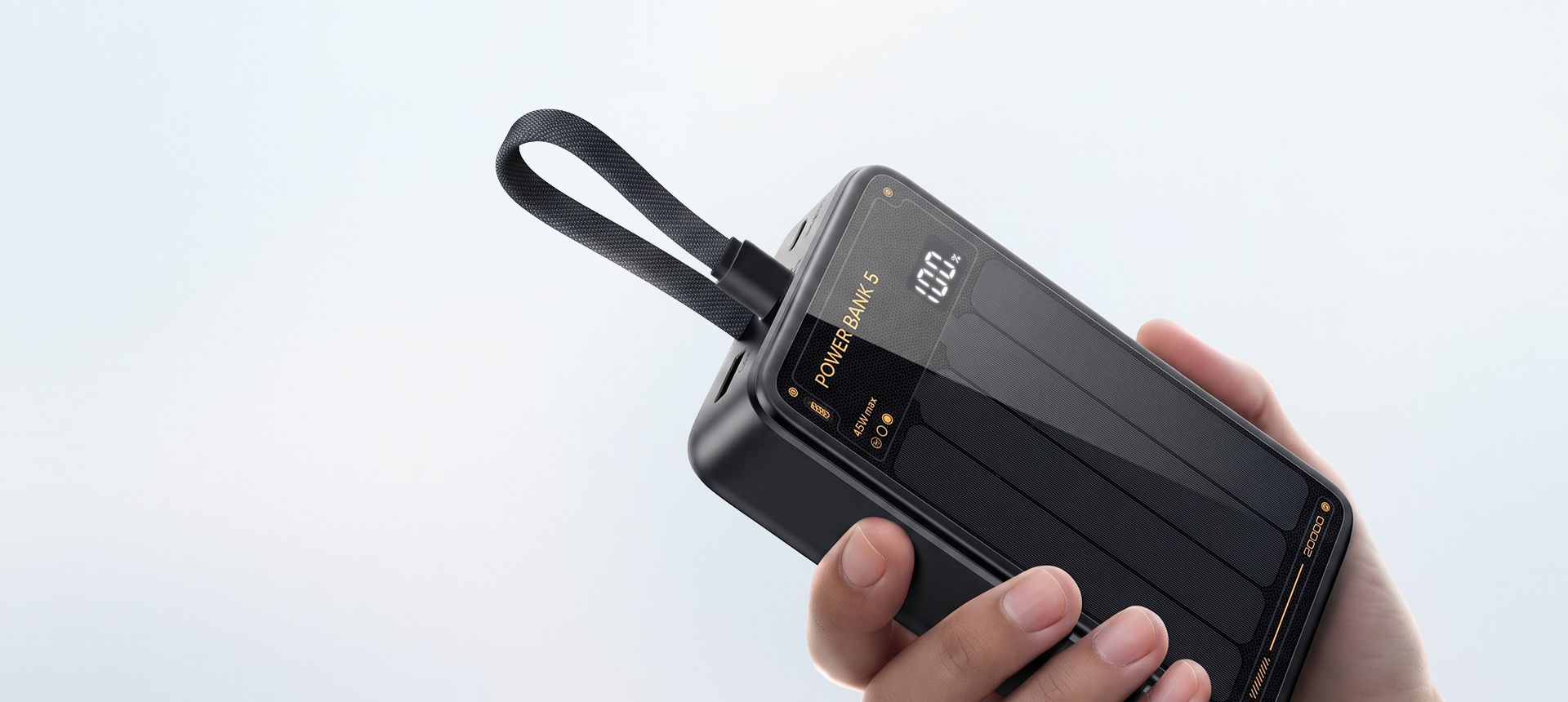 Built-In Charging Cable